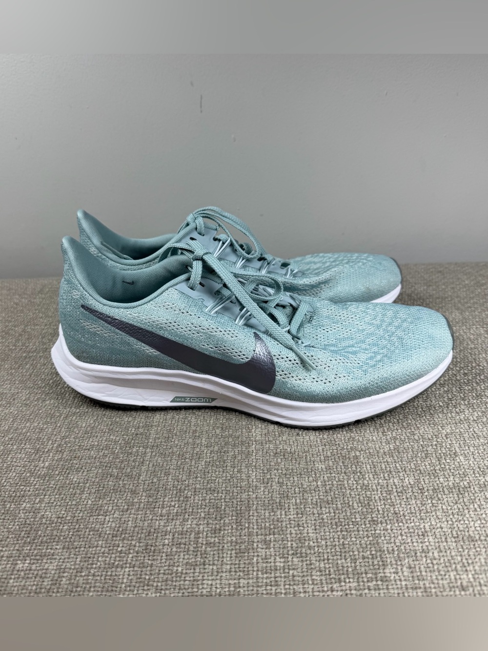 Nike Air Zoom Pegasus 36 Running Sneakers Ocean Cube Women AQ2210 Lace Up Size 9